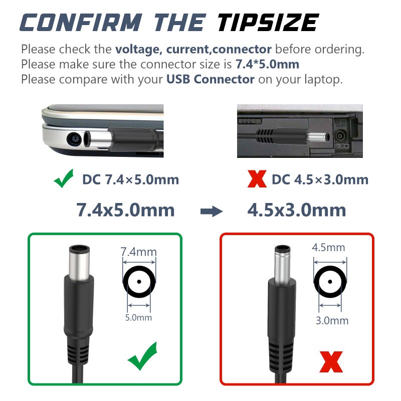 Fancy Buying AC Adapter Charger for hp 2000 Laptop Charger for Compaq Presario 2210B 2510P CQ40 CQ45 CQ50 CQ56 CQ56-115DX CQ60 CQ60Z Power Cord - Image 2